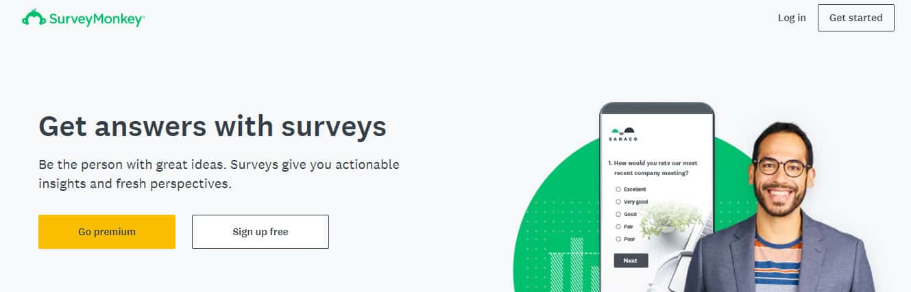 customer survey for service based content marketing strategy